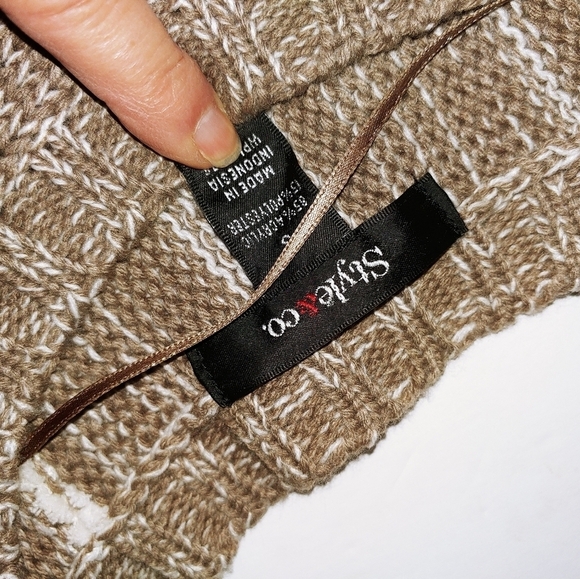 Style & Co. polyester Blend Sweater S - Picture 4 of 5